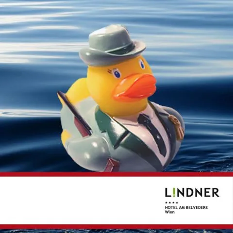 Sponsorenente 3 des Entenrennens 2014 mit Sponsorenlogo