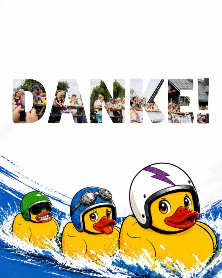Was für ein Tag! 🦆💙

3.000 Enten, viele helfende Hände und noch mehr großartige Menschen, die unser Entenrennen 2026 mög