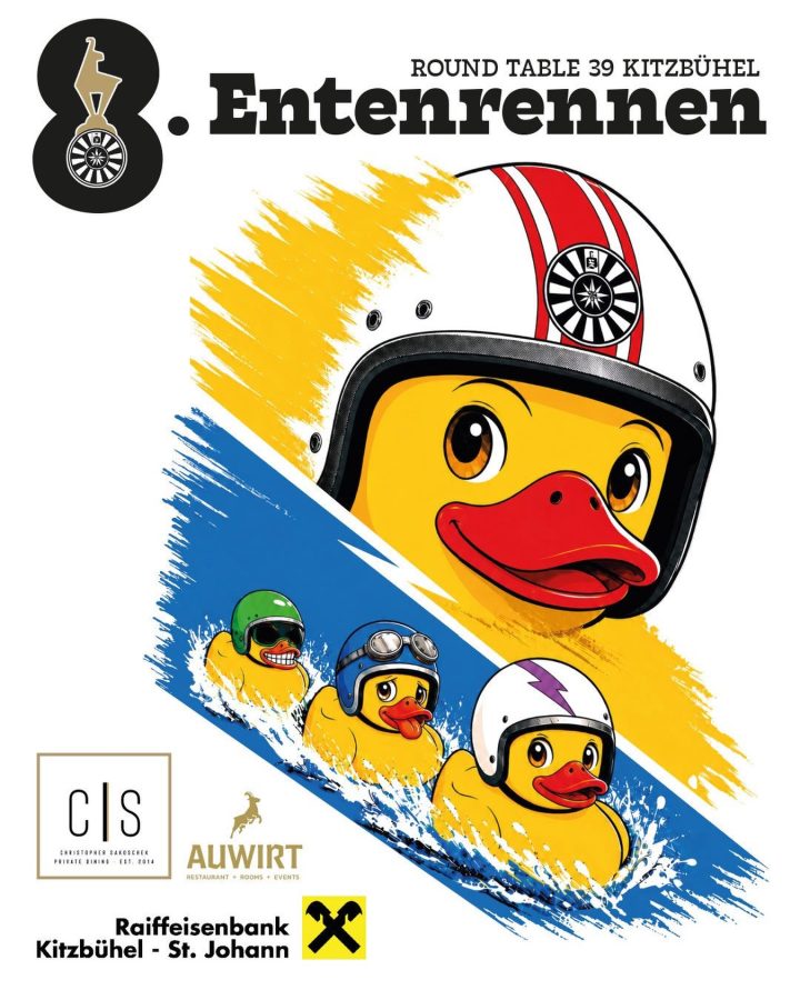 🦆🏁 Die Enten sind zurück! 

Am 13.09. wird’s wieder bunt, spannend und vor allem ziemlich schnell auf dem Wasser! 🐥🚤 Uns